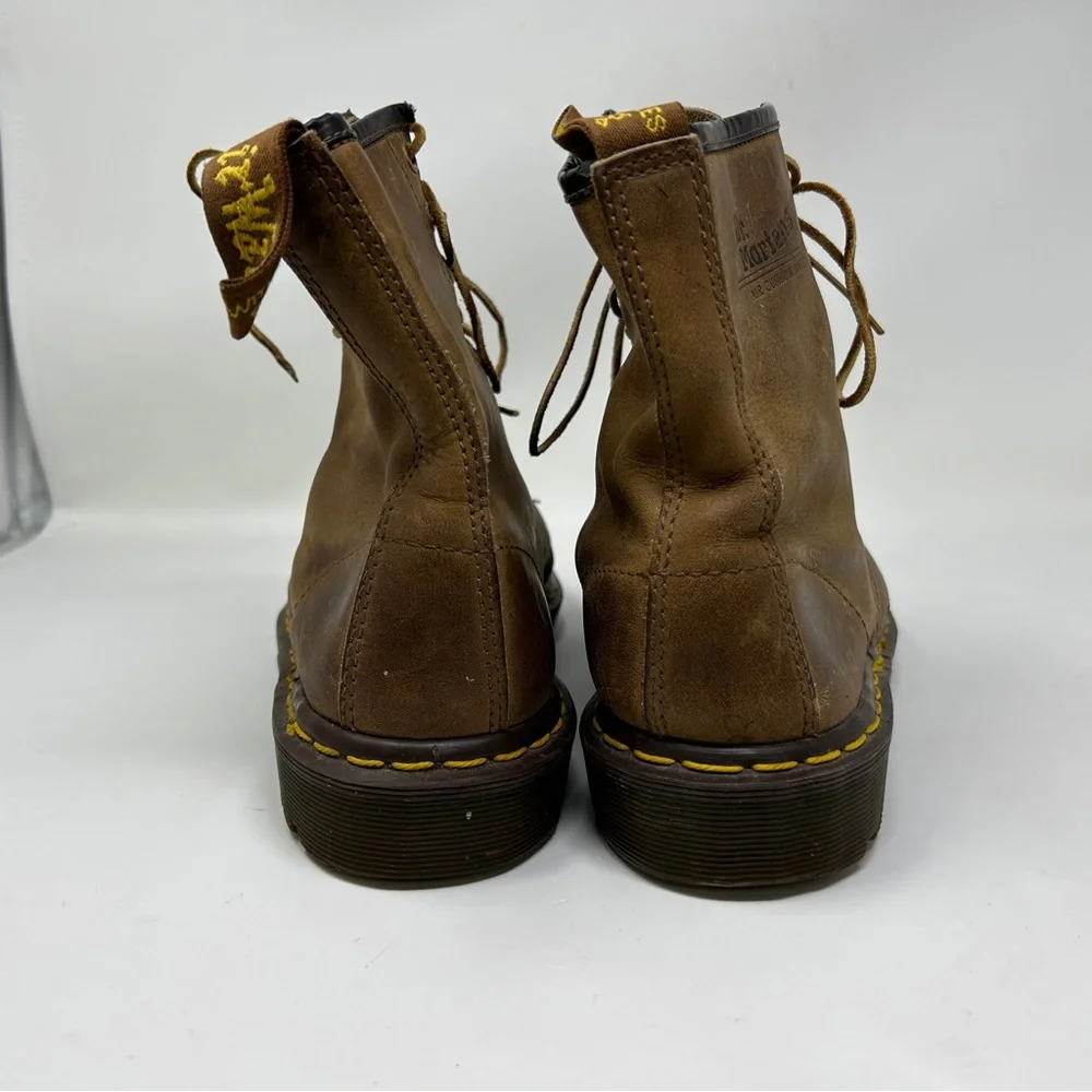 Dr. Martens Vintage leather SIZE UK 10 OR US 12 MADE IN ENGLAND need shoelaces_7